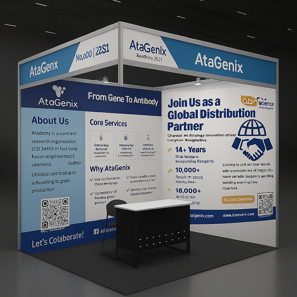 AtaGenix Booth Design