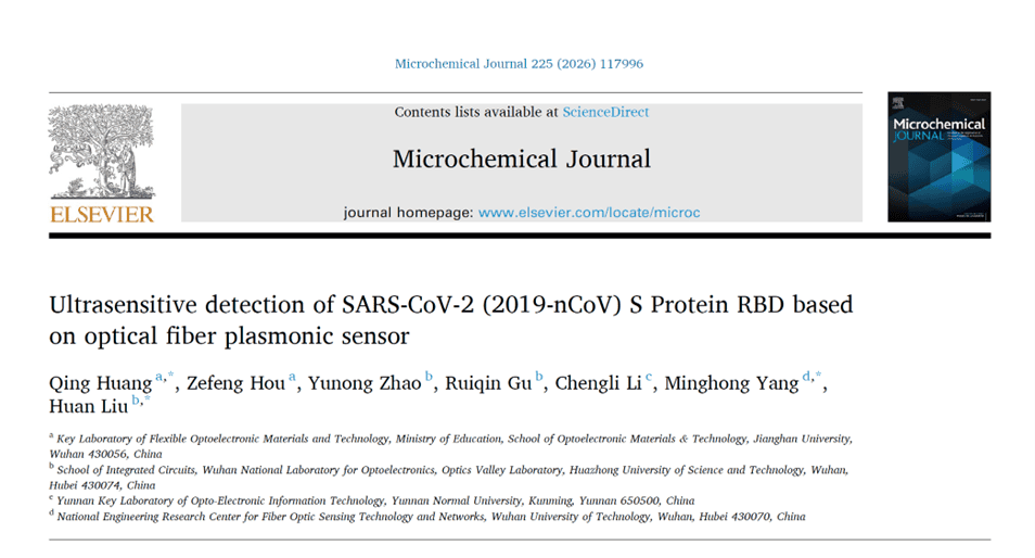 Ultrasensitive detection of SARS-CoV-2 (2019-nCoV) S Protein RBD based on optical fiber plasmonic sensor